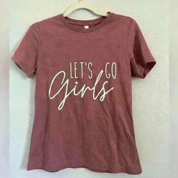 Bella Canvas Tops - Bella Canvas Women’s Shania Twain Let’s Go Girls Short Sleeve T-shirt Size Small